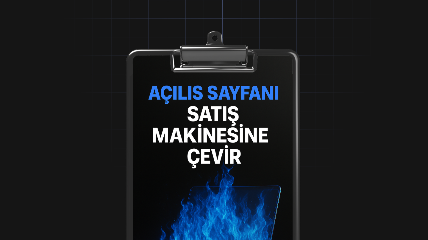 Açılış Sayfanı Satış Makinesine Çevir Kursu